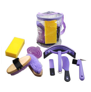 Ngựa Chải Chuốt Kit Thiết Lập Thiết Bị Với Polyester Ba Lô Túi Làm Sạch Bàn Chải Chải Chải Chuốt Thiết Lập Cho Ngựa Làm Sạch - Product Image 4