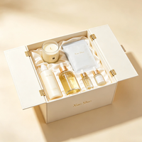 Caja Rígida Magnética de Cartón de Lujo con Recubrimiento UV Personalizado, Fabricada con Materiales Reciclados, para Empaque de Cosméticos y Cuidado de la Piel
