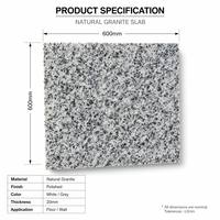 Dalles de granit polies modernes gris-blanc naturel, écologiques et durables, découpées sur mesure, vente directe fabricant pour aéroports