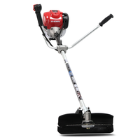 Outil de jardinage Haute qualité à essence Manuel Hoe Hand Push Brush Cutter Grass Trimmer CG380