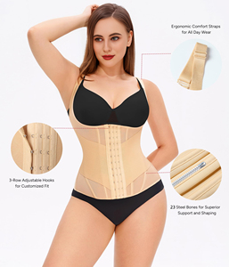 Corsetto Modellante Dimagrante con Controllo Pancia, Top Modellante, Fascia Stringivita con Spalline Regolabili, Trainer per la Vita Femminile - Product Image 2