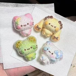 Populaire Jouet de décompression sensoriel pour enfants, texture crème et boue, anti-stress, à pincer et à presser, porte-clés dessin animé - Product Image 2