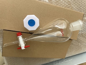 ปกติถังแยกแก้ว250Ml PTFE Stopcockแก้วแยกช่องทาง - Product Image 4