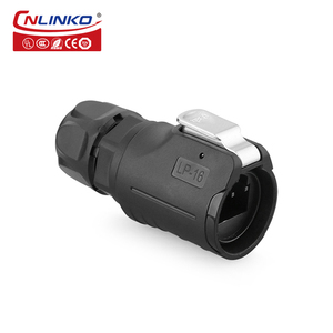 <span class=keywords><strong>Connecteur</strong></span> d'alimentation industriel Cnlinko IP68 en plastique et métal LP16 90 degrés <span class=keywords><strong>RJ45</strong></span> mâle-<span class=keywords><strong>femelle</strong></span>, <span class=keywords><strong>connecteur</strong></span> de câble étanche LED - Product Image 5