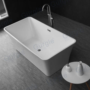 Baignoire autoportante blanche relaxante et économique - Product Image 2