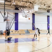 Machine de tir de basket-ball automatique N1602, portable, réglable, pliable, avec conception de module personnalisable, idéale pour l'entraînement des clubs – Meilleures ventes