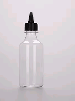 Bouteille en plastique de qualité alimentaire de 120 ml et 250 ml pour mayonnaise, vinaigrette, sauce chili, ketchup, sauce barbecue, avec bouchon à vis