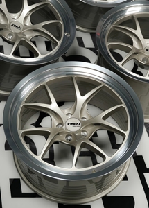 Jantes forgées monobloc brossées BJXL en alliage 6061-T6 à rayons forgés, design forgé, 5x120 5x112, accessoires pour Porsche Audi A6 BMW M3 - Product Image 2