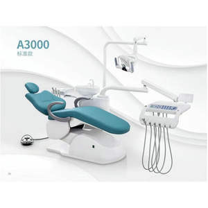 Fauteuil dentaire A3000 bleu avec crachoir électrique en céramique, édition standard Foshan - Product Image 3
