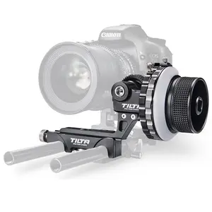 FF-T03 Single-sided DSLR Follow Focus for DSLR Cameras and Other Small Camera Rigs with 15mm LWS Rod
