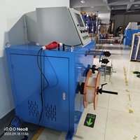QIPANG Machine de bobinage de fil à Double tête automatique Support de tambour de câble FTTH Machine d'enrouleur de câble