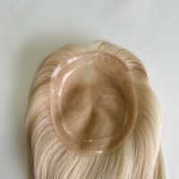 Envío Rápido, Topper de Cabello Mono de 5.5*6.5, Invisible y Transpirable, 100% Cabello Humano Virgen para Mujer, Calidad Estable, Precio de Fábrica