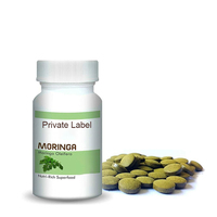 Usine OEM Moringa Oleifera Presslings Moringa Oleifera Feuilles Comprimés Moringa Comprimés