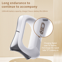 Outil de massage électrique multifonctionnel réglable avec chaleur et vibrations, outil de couteau à fascia, outil de massage corporel Gua Sha