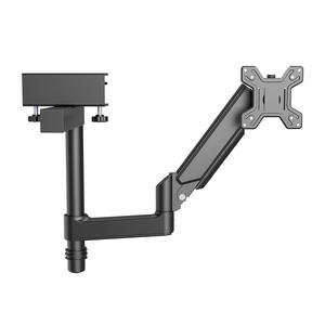 แขนยึดจอคอมพิวเตอร์แบบกลับด้าน KHCOOHOO ผลิตจากเหล็ก ใช้ระบบสปริงแก๊ส รองรับจอขนาด 13-32 นิ้ว มาตรฐาน VESA 75/100 รับน้ำหนักได้ 9 กิโลกรัม ปรับความสูงได้ หมุนได้ 360 องศา - Product Image 1