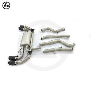 Sistema de Escape CSZ para <span class=keywords><strong>BMW</strong></span> G20 320E/<span class=keywords><strong>330E</strong></span> B48 2.0T, Silenciador Catback con Válvula, Tubos de Acero Inoxidable 304, Puntas Cuádruples - Product Image 5