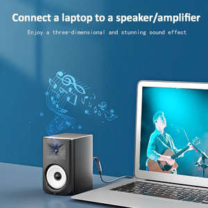 Câble adaptateur audio HiFi stéréo type-c vers <span class=keywords><strong>RCA</strong></span> plaqué or double blindé pour téléphone voiture home cinéma amplificateur haut-parleur - Product Image 6