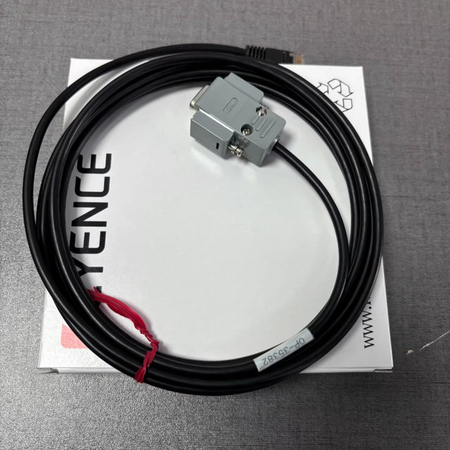 KEYENCE OP-35382 High Speed, High-precision Digital Micrometer LS-7000 Series RS-232C Linear Cable D-Sub 9-pin OP 35382