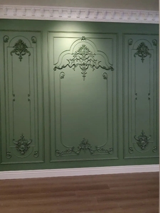 Moldura Decorativa de Poliuretano de Alta Calidad OR-7237SET, Cornisa Moderna para Pared y Techo, Adorno Floral - Product Image 6