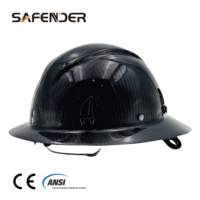 Casque de sécurité léger en fibre de carbone véritable, certifié CE, conforme à la norme ANSI, haute résistance aux chocs, fabriqué par le fabricant d'origine