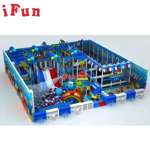 IFUN עיצוב חדש לונה פארק לילדים מגלשה רכה ציוד שעשועים מקורה אזור משחק למכירה