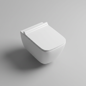 WC mural occidental Slim P Trap, équipement sanitaire durable pour salle de bain, avec design moderne et compact - Product Image 2