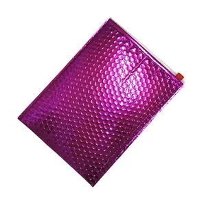 Package Zipper Bubble Bag for Beauty Small Pouch Cushion Wrap Ziplock with Zipper for Make Up Bags