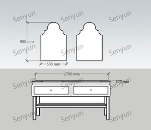 <span class=keywords><strong>Meuble</strong></span> <span class=keywords><strong>de</strong></span> <span class=keywords><strong>salle</strong></span> <span class=keywords><strong>de</strong></span> <span class=keywords><strong>bain</strong></span> suspendu au design moderne <span class=keywords><strong>haut</strong></span> <span class=keywords><strong>de</strong></span> <span class=keywords><strong>gamme</strong></span> avec miroir intelligent et ensemble lavabo pour appartements, écoles, hôtels, villas - Product Image 5