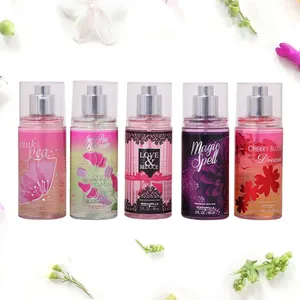 Spray corporal feminino portátil, perfume areia longa duração 88ml