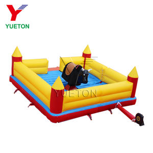 <span class=keywords><strong>Toro</strong></span> Mecánico Inflable para Adultos, Juego <span class=keywords><strong>de</strong></span> Rodeo Mecánico Comercial, Máquina <span class=keywords><strong>de</strong></span> Juegos <span class=keywords><strong>Inflables</strong></span> - Product Image 1