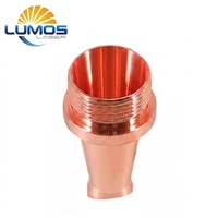Buse de torche laser en cuivre rouge forgé à froid SUP-D M16 Wei-Ye pour la fusion de noyaux perforés de silencieux d'échappement