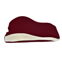 Coussin lombaire ergonomique orthopédique, soutien dorsal, soulagement de la douleur, adapté à la voiture et au bureau, oreiller en mousse à mémoire de forme lavable