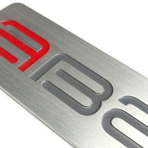 Perfect Design Custom Logo Engraved Metal Aluminum Stainless Steel Printing ID Name Nameplate <strong>Sign</strong> - Product Image 2