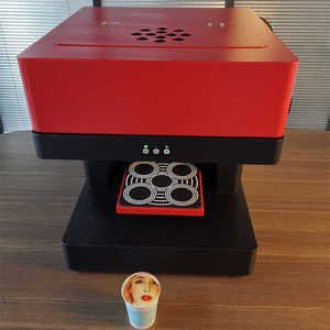 3d Cake Coffee Printer for Color Printing on Coffee Foam Small Food Printing <b>Machine</b> <b>Print</b> on Coffee With Edible Ink - Product Image 5