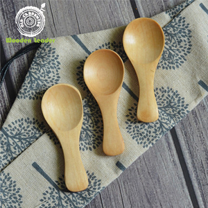Cuillère Bambou Personnalisé Mini Condiments Sucre Assaisonnement Sel Miel Cuillère À Café Cuillère En Bambou 18cm Petite Cuillère À Mesurer Numérique - Product Image 4