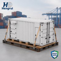 Conteneur de stockage d'énergie 20 pieds 3,44 MWh BESS haute capacité LFP pour utilisation à l'échelle des services publics, avec systèmes de réduction de crête de consommation, de décalage de charge, EMS et BMS