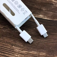 Cable de Datos de Carga Rápida PD de 60W, USB Tipo C a C, 1m de Longitud, para Samsung Galaxy S20 S21 S22, Uso con Android, Gran Venta