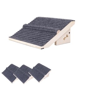 Nouvelle rampe/escalier pliable en bois pour chiens et animaux de petite taille, utilisable en extérieur. - Product Image 5