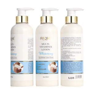 OEM Cosmetic Silky White Skin Care Shea Butter Kids And Teen Whitening Body Lotion For Men