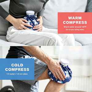 Borsa per Ghiaccio Medica Riutilizzabile Personalizzata per Lesioni, Febbre, Impacco Gel Caldo e Freddo per Dolori Muscolari, Gonfiore, Mal di Testa - Product Image 4