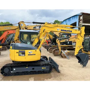 2020 year used mini excavator komatsu pc78us excavator second-hand digger machinery for sale