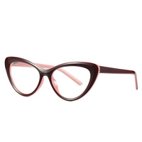 2020 elegante montura de mujer para gafas ópticas diseño de lujo Ojo de Gato de alta calidad suministro directo de fábrica gran oferta