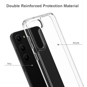 360 Full Body custodia protettiva antiurto in acrilico TPU per cellulare Cover posteriore per <span class=keywords><strong>Samsung</strong></span> <span class=keywords><strong>Galaxy</strong></span> <span class=keywords><strong>S23</strong></span> <span class=keywords><strong>plus</strong></span> custodia Ultra A13 A34 A54 - Product Image 4