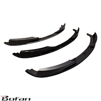 E90 LCI Gaya M-Performance Suku Cadang Bodi Mobil Bumper Depan Warna Hitam Matte untuk BMW E90 M-tech