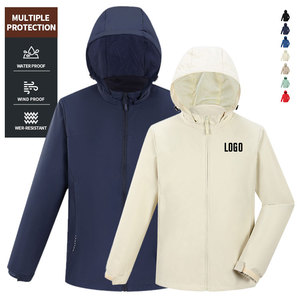 Nueva Chaqueta Deportiva Impermeable para Hombre, Ligera, <span class=keywords><strong>Cortavientos</strong></span>, con Cierre Completo y Forro de <span class=keywords><strong>Malla</strong></span> - Product Image 3