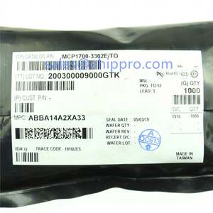 منظم تحكم في الترددات باطني مثبت ثابت بقوة <span class=keywords><strong>3.3</strong></span> فولت طراز MCP1700-3302E/TO، انخفاض فولت 0.35، PBCY3، تتمتع بتقنية منع التوصيل الرصاصي، TO-92، <span class=keywords><strong>3</strong></span> مسامير MCP1700 - Product Image 5