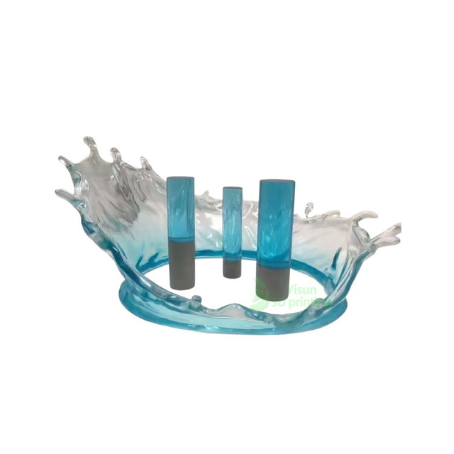3D Custom Printing Service SLA Resin Printing Colorful  Translucent ABS Material Transparent Plastic Model Prototyping
