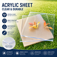 Feuille acrylique transparente givrée Ning E-Plastics, feuille acrylique PMMA transparente colorée, personnalisée pour la fabrication de feuilles acryliques