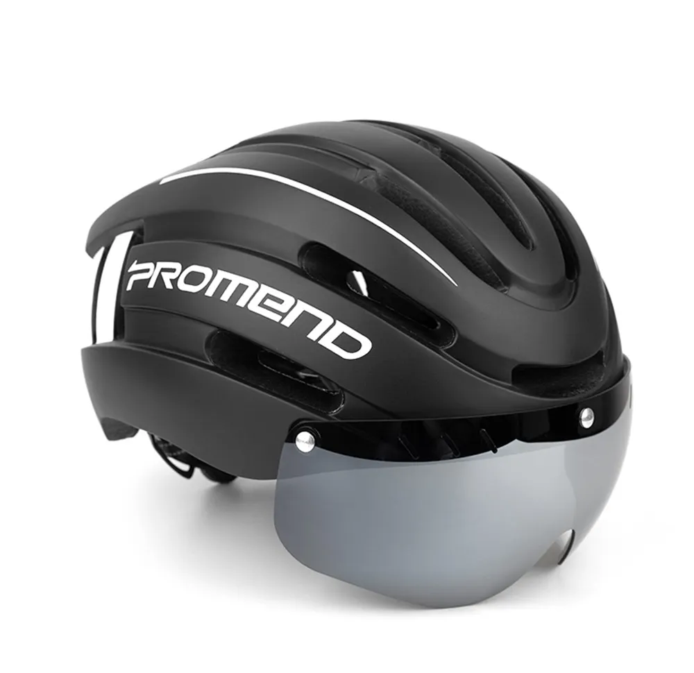 Rechargeable Intergrally molded Cycling Helmet Mountain Road Bike Helmet Sport Safe Hat Bicycle Helmet LED Light