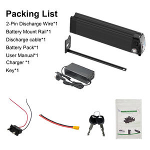 Paquete de Baterías de Iones de Litio Silverfish de 48V 13AH 14Ah 15Ah 16Ah 17.5Ah 20Ah para <span class=keywords><strong>Bicicleta</strong></span> <span class=keywords><strong>Eléctrica</strong></span> Plegable <span class=keywords><strong>Ecotric</strong></span> Cheetah Fat Tire - Product Image 5